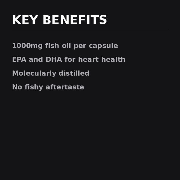 Omega-3 Fish Oil 200 Caps